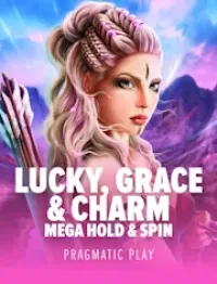 lucky grace and charm slot logo